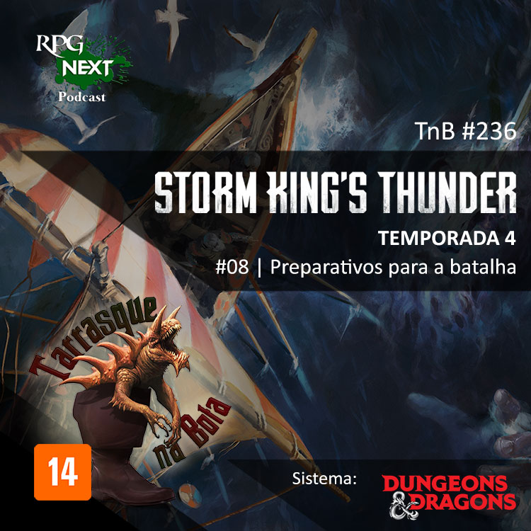TnB#236: SKT4E08 – Preparativos para a batalha | RPG D&D 5e