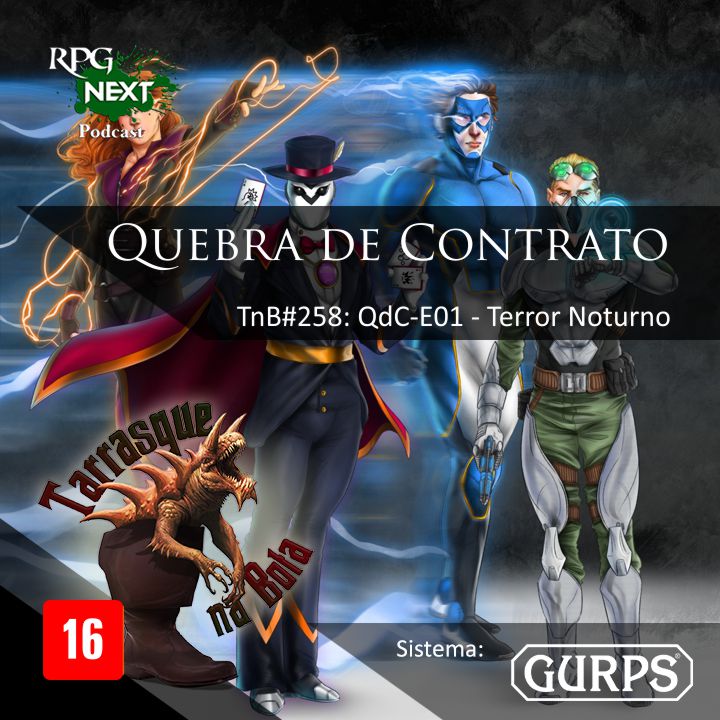 TnB#258: QdC-E01 – Terror Noturno | RPG GURPS 4e